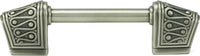 Urban Metro Rivoli 3'' cc Knob-pull, Antique Nickel Plate 102423/AN