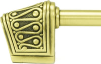 Urban Metro Rivoli 3'' cc Knob-pull, Burnish Brass Plate 102423/BB