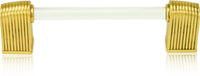 Urban Metro Oxford Ii 4'' cc Knob-pull, Museum Gold Plate G101374/MG