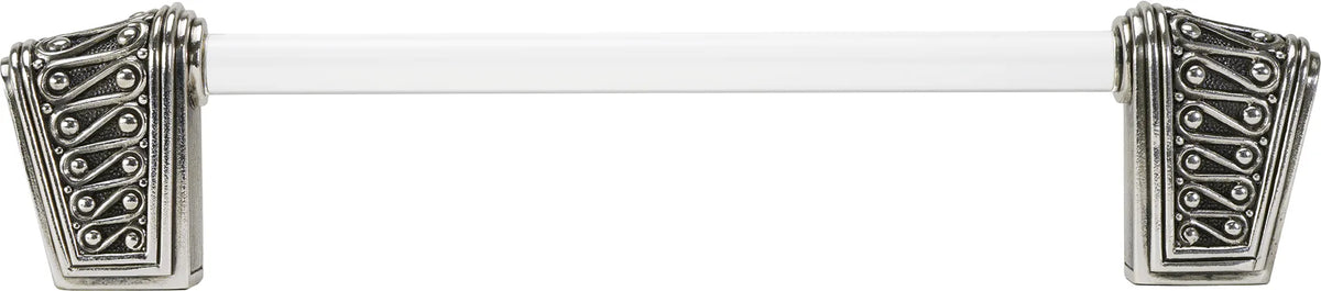 Urban Metro Rivoli II 6'' cc Pull, Burnish Silver Plate G101576/BS