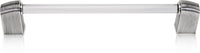 Urban Metro Oxford Ii 10'' cc Appliance Pull, Burnish Silver Plate G101600/BS