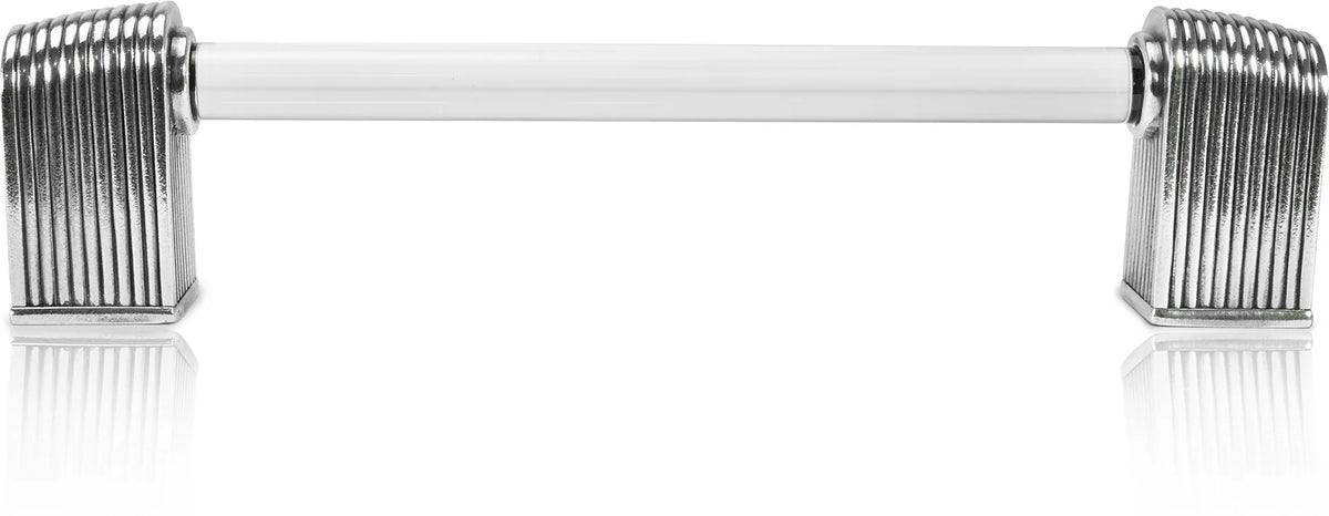 Urban Metro Oxford Ii 6'' cc Pull, Burnish Silver Plate G101616/BS