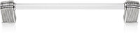 Urban Metro Oxford Ii 8'' cc Pull, Burnish Silver Plate G101618/BS