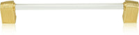 Urban Metro Oxford Ii 3'' cc Knob-pull, Burnish Brass Plate G102413/BB
