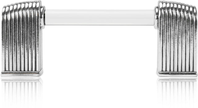 Urban Metro Oxford Ii 3'' cc Knob-pull, Burnish Silver Plate G102413/BS