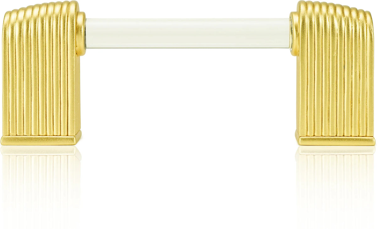 Urban Metro Oxford Ii 3'' cc Knob-pull, Satin Gold Plate G102413/SG