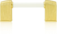 Urban Metro Oxford Ii 3'' cc Knob-pull, Satin Gold Plate G102413/SG