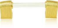 Urban Metro Oxford Ii 3'' cc Knob-pull, Satin Gold Plate G102413/SG