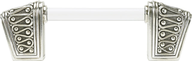 Urban Metro Rivoli II 3'' cc Knob-pull, Burnish Silver Plate G102423/BS