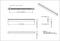 Brewer 224 mm cc Pinch Pull 821-224MB