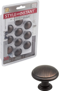 Retail Pack Hardware 1-3/16'' Diameter Mushroom Knob 3940-DBAC-R