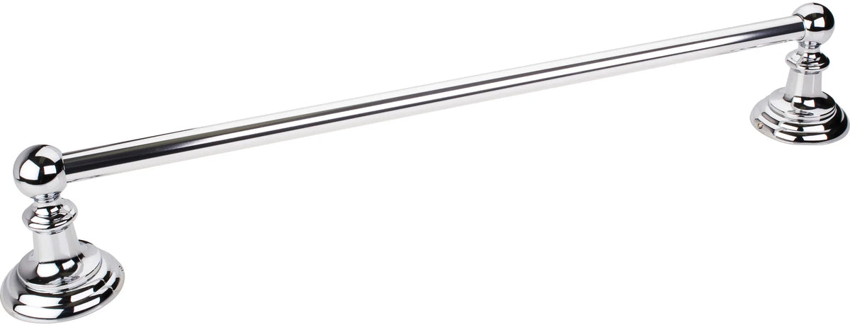 Fairview Polished Chrome 24'' Single Towel Bar - Retail Packaged BHE5-04PC-R