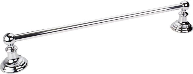 Fairview Polished Chrome 24'' Single Towel Bar - Retail Packaged BHE5-04PC-R