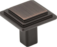 Calloway 1-1/8'' Length Square Knob 351DBAC