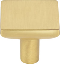 Walker 1 1-1/4'' Length Square Knob 827BG