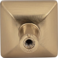 Walker 1 1-1/4'' Length Square Knob 827SBZ