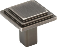 Calloway 1-1/8'' Length Square Knob 351BNBDL