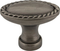 Lindos 1-3/8'' Length Oval Knob Z115L-BNBDL