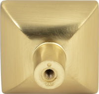 Walker 1 1-5/8'' Length Square Knob 827L-BG