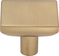 Walker 1 1-5/8'' Length Square Knob 827L-SBZ