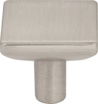 Walker 1 1-1/4'' Length Square Knob 827SN