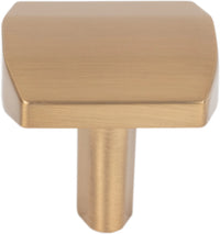 William 1-1/4'' Length Square Knob 641SBZ