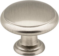 Gatsby 1-3/16'' Diameter Mushroom Knob 3940-BNBDL