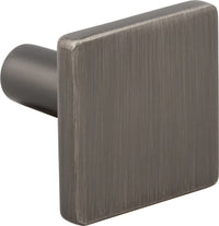 Walker 1 1-1/4'' Length Square Knob 827BNBDL