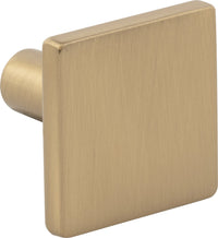Walker 1 1-1/4'' Length Square Knob 827SBZ