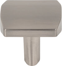 William 1-1/4'' Length Square Knob 641SN