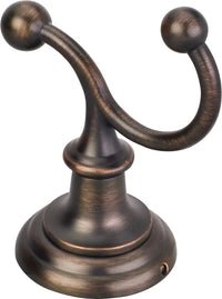 Fairview Brushed Oil Rubbed Bronze Double Robe Hook - Contractor Packed BHE5-02DBAC