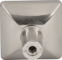 Walker 1 1-1/4'' Length Square Knob 827SN