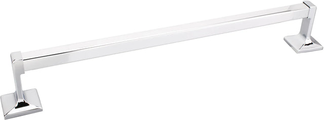 Bridgeport Polished Chrome 18'' Single Towel Bar - Retail Packaged BHE1-03PC-R