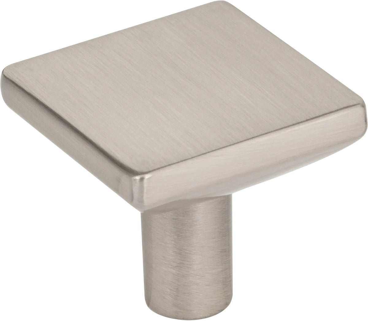 Walker 1 1-1/4'' Length Square Knob 827SN