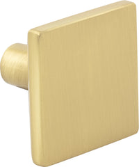 Walker 1 1-5/8'' Length Square Knob 827L-BG