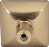 Walker 1 1-5/8'' Length Square Knob 827L-SBZ