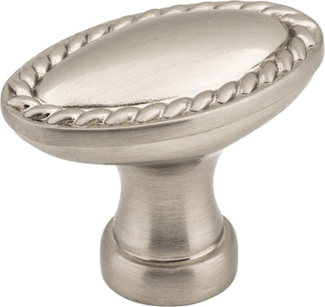 Lindos 1-3/8'' Length Oval Knob Z115L-SN