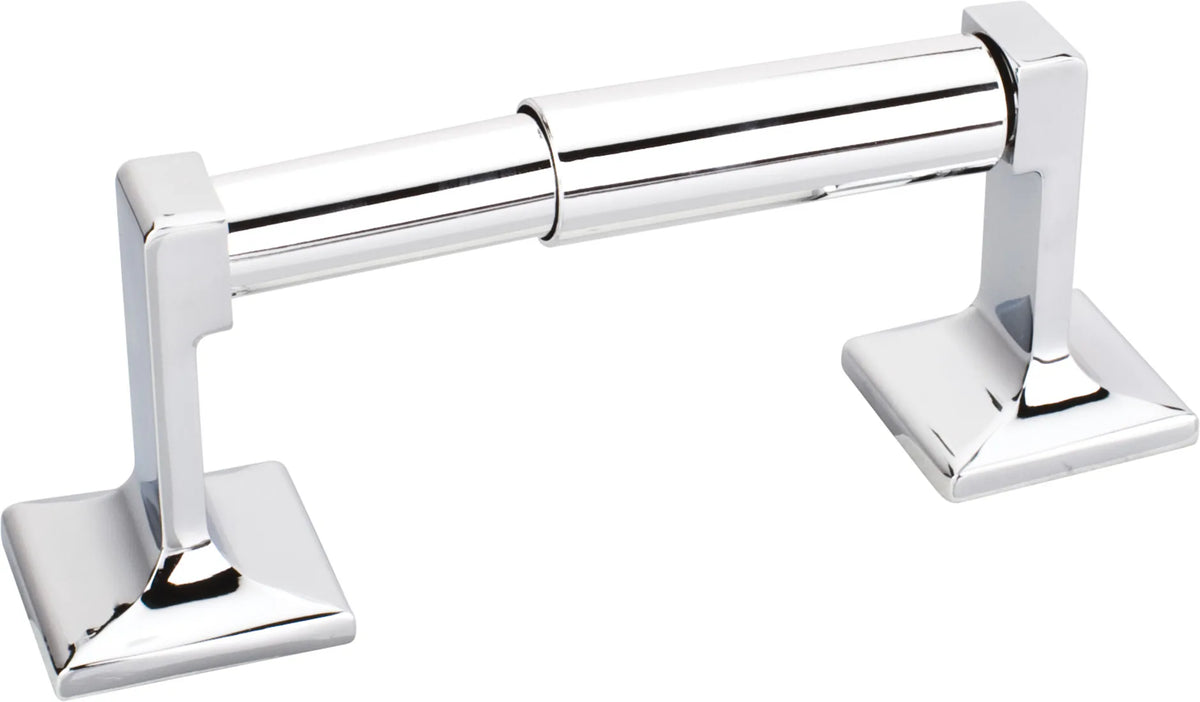 Bridgeport Polished Chrome Spring-Loaded Paper Holder - Retail Packaged BHE1-01PC-R