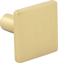 Walker 1 1-1/4'' Length Square Knob 827BG