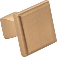 Hadly 1'' Length Square Knob 449SBZ