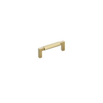 SELECT L-Square Stem Straight Knurled Cabinet Pull 86645.LSUS10B.SK