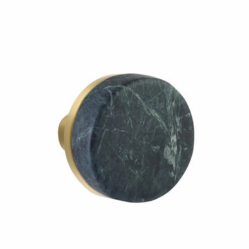 SELECT Conical Green Marble Knob 5059US10B.CCUS10B.MRKGN