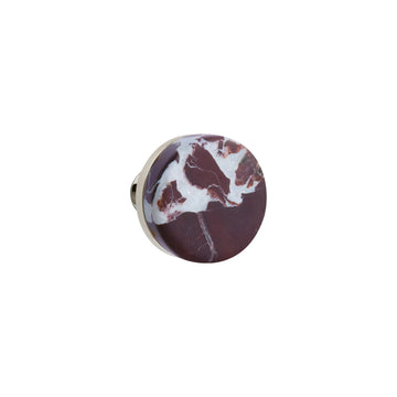 SELECT Conical Rosso Levanto Marble Knob 5050MW.CCUS10B.MRKRD