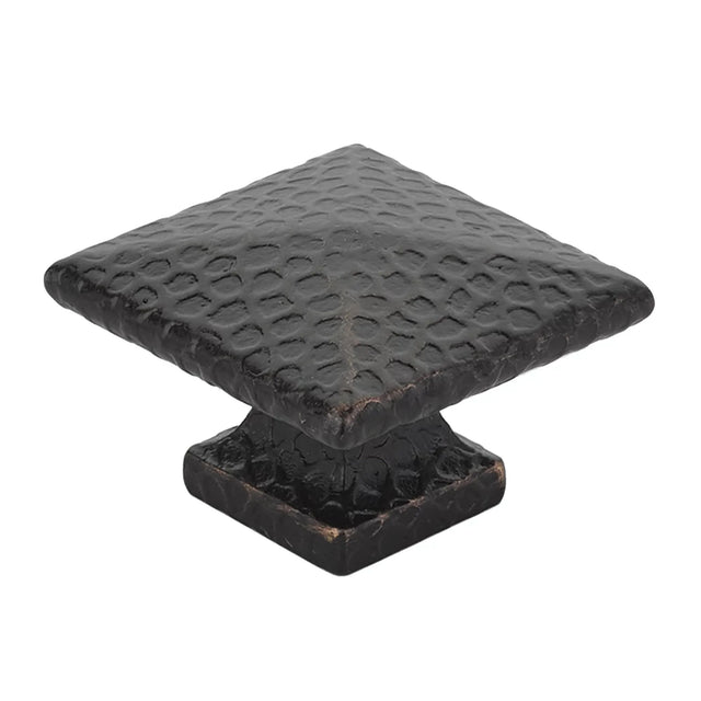 Square Dimpled Cabinet Knob 86038