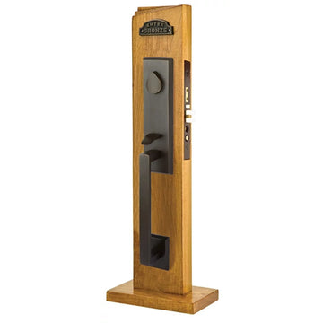 Rustic Modern Rectangular Mortise Entry Set 3040ARLH