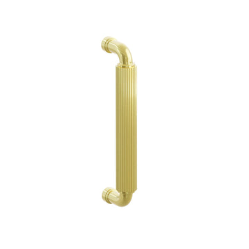 Select R-Bar Stem Straight Knurled Door Pull 86494.RAUS10B.SK