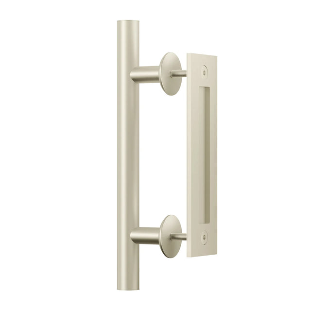 Expressions By Emtek Barn Door Handle With Flush Pull