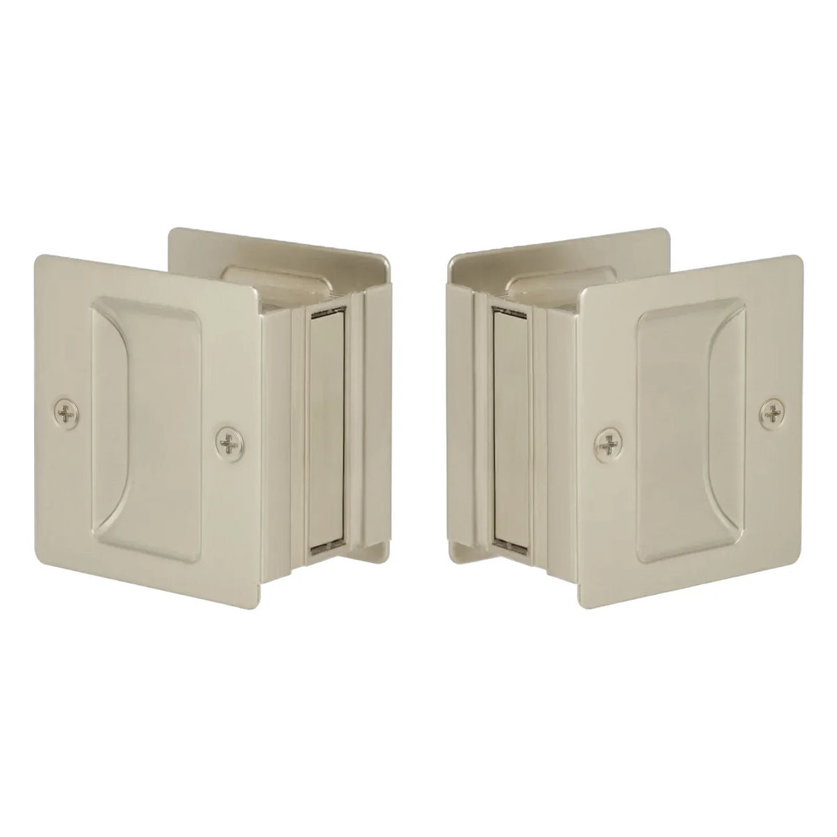 Expressions By Emtek Square Pocket Door Lock