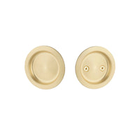 Expressions By Emtek Round Tubular Pocket Door Lock