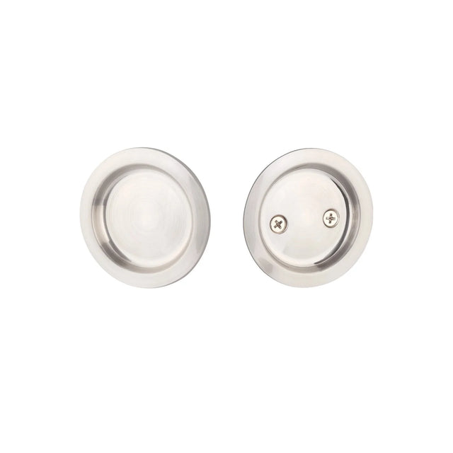Expressions By Emtek Round Tubular Pocket Door Lock
